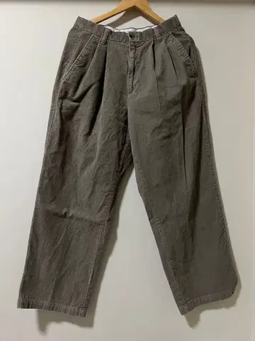 구제 의류 코듀로이 팬츠