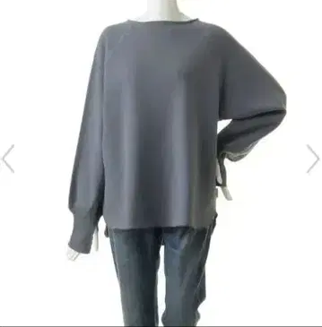 아메리카나 손가락 맨투맨 속기모 네이비 아메리카나 ~17