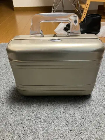 제로 할리버튼 미니 아타셰 케이스 샴페인 골드