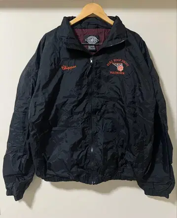 구제 나일론 자켓 블랙 스트릿 코디