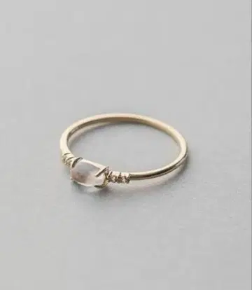 ete 문스톤 레이어드 반지 11호