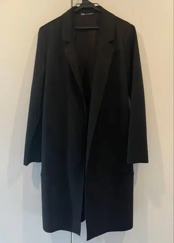 ZARA 자라 롱 코트 블랙 S