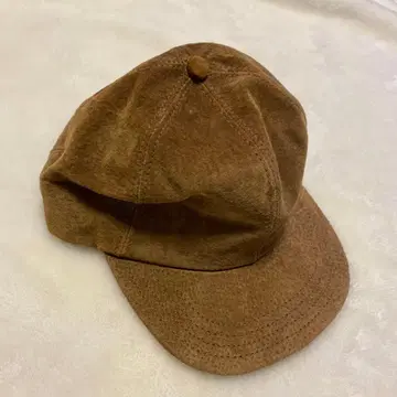 HATQUARTERS 빈티지 캡 백 스킨 캡 브라운