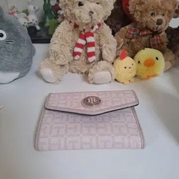 타미힐피거 3단 폴더형 지갑