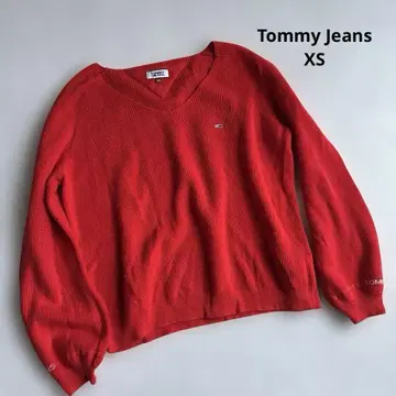 [ XS ] Tommy jeans V넥 니트