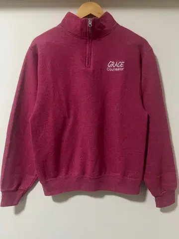 구제 의류 하프 지퍼 맨투맨