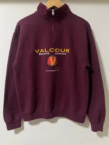 구제 의류 하프 지퍼 맨투맨