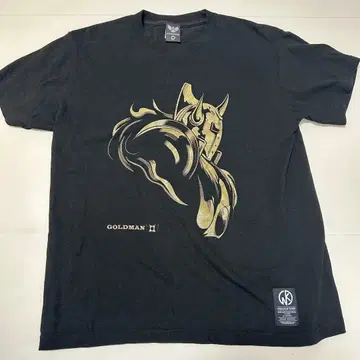 근육맨 악마장군 골드 프린트 M 사이즈