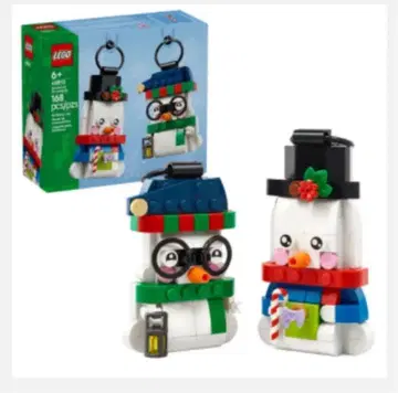 LEGO 레고 눈사람 오너먼트 40812 크리스마스 크리스마스 장식