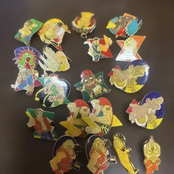 스트리트 파이터 핀 배지 세트