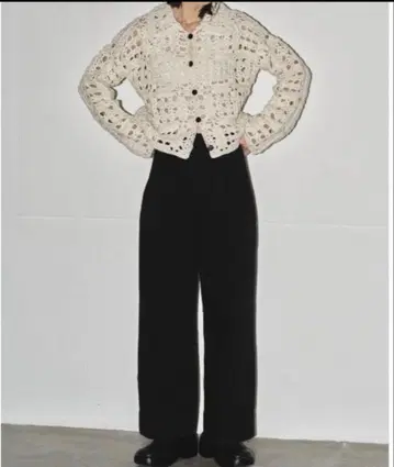 투데이풀 Wide Twill Trousers