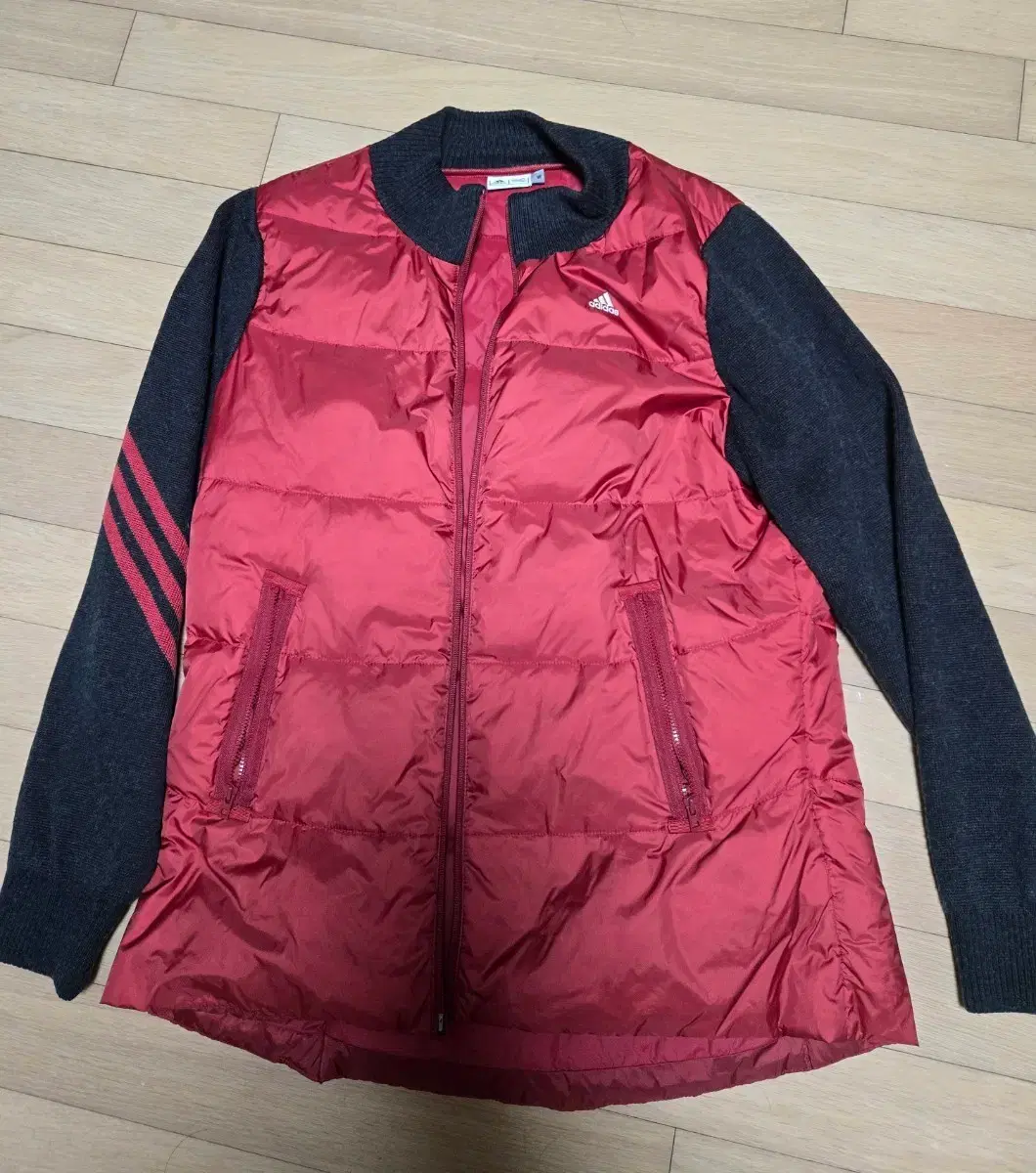 Adidas Golf padded vest knit sleeve combo 95
