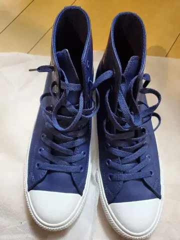 컨버스 방수 네이비 장화 하이컷 스니커즈