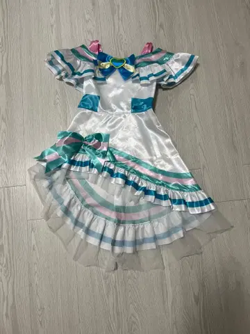 프리큐어 코스프레 드레스 화이트