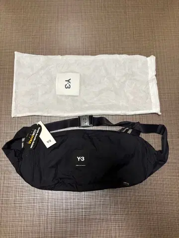 Y-3 바디백 블랙