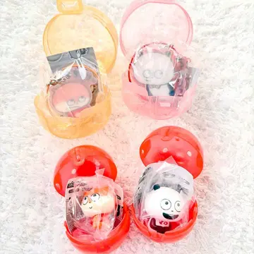 스튜디오 UG 니시무라 유우지 고키겐 판다 & 코네즈미 가챠 4종 세트