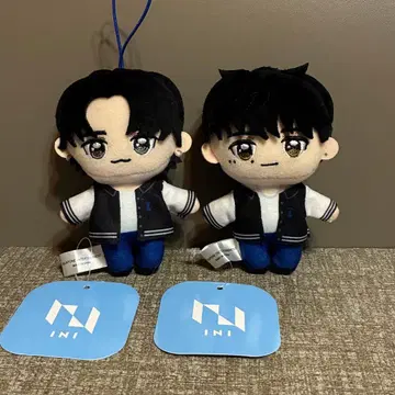 INI 봉제 인형 마스코트 기무라 마사야 & 후지마키 쿄스케