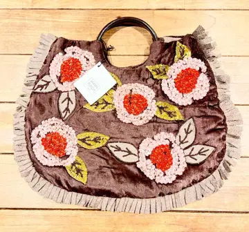 [ 새상품 ] 자망 퓨에슈 JAMIN PUECH 비즈 벨로아 백