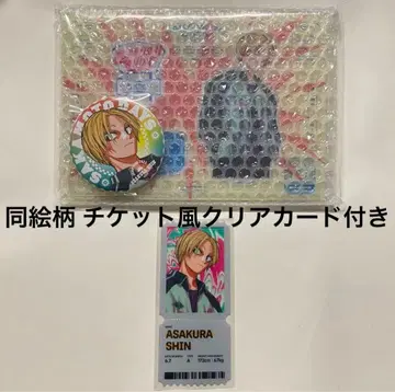 사카모토 데이즈 점프 GIGA 아크릴 스탠드&캔뱃지 신 세트