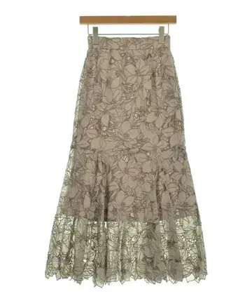 SNIDEL 롱 맥시 길이 스커트 여성용