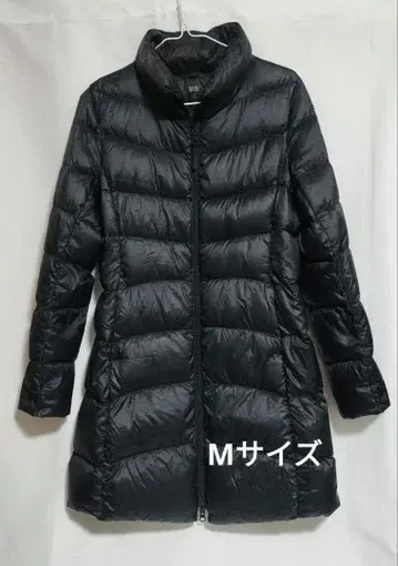 UNIQLO 유니클로 블랙 롱 다운 자켓 M 사이즈