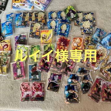 드래곤볼 원피스 아크릴 스탠드 다수 세트