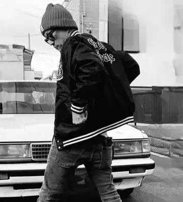 새상품급 GVLS GARAGE 나일론 스타디움 점퍼 나카무라 타츠야