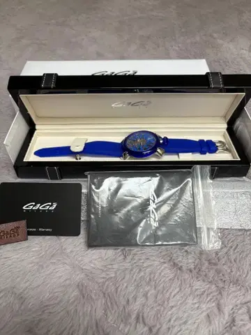 가가밀라노 스켈레톤 마누알레 48 수동 와인딩 시계