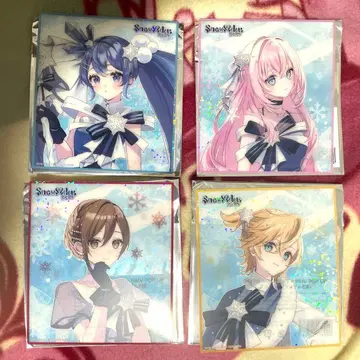 유키 미쿠 2025 클리어 색지