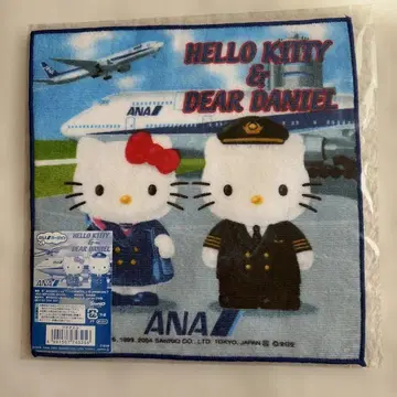 ANA 헬로키티 & 다니엘 미니 타월 ANA 버전