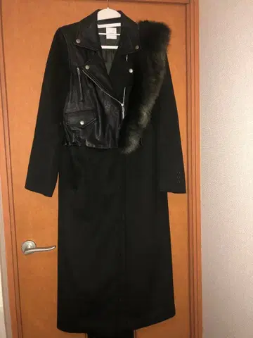 AMERI VINTAGE 라이더스 도킹 코트 벨트 없음