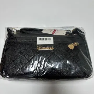 가죽 숄더백 블랙