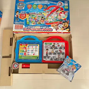 파우 패트롤 말하는 파우페트 도감과 스카이 플라잉 헬리 새상품 2점