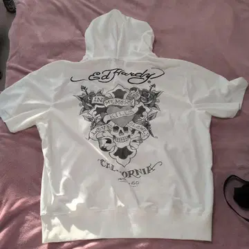 Ed Hardy 스컬 그래픽 후디
