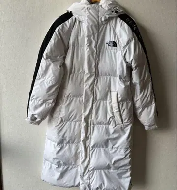 THE NORTH FACE 롱 다운 자켓 화이트
