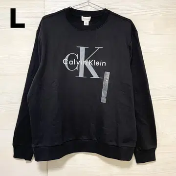 캘빈클라인 진스 트레이닝복 L 긴팔 로고 CK 프린트 남성용