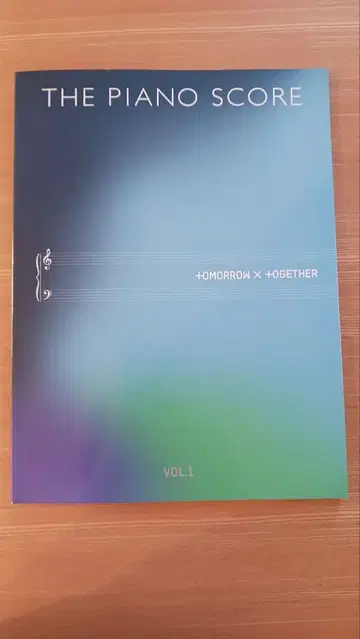 THE PIANO SCORE TOMORROW X TOGETHER