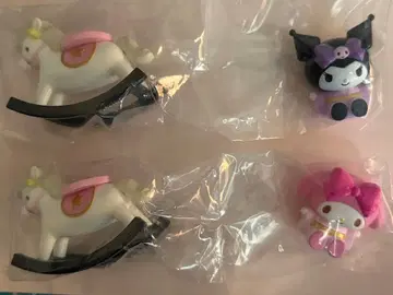 (익명 배송) 산리오 시크릿 목마 마스코트 십이지 마이멜로디 쿠로미