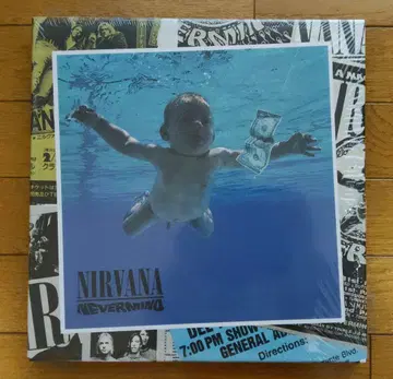 NIRVANA NEVERMIND 5장 세트 CD+블루레이