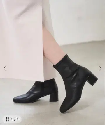 5cm 스퀘어 핏 숏부츠 루탈론 LETALON