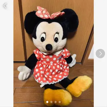 [초레어품] 특대형 미니짱 NISSAN 콜라보 봉제 인형 레트로