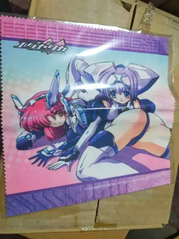 트리거 하트 에그제리카 애니메이트 특전 극세사 크로스