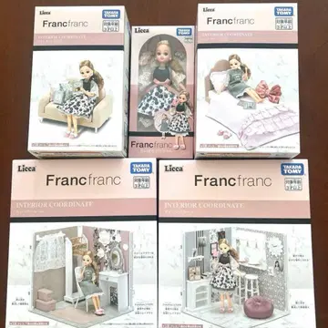크리스마스 Sale 리카짱 프랑프랑 콜라보 5점 컴플리트 세트
