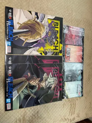 HUNTER x HUNTER & BLEACH 클리어 파일 세트