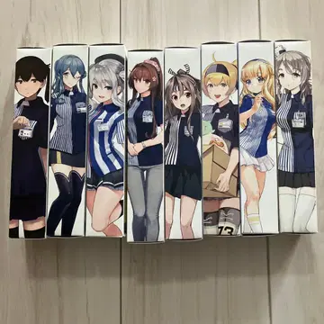 칸코레 로손 콜라보 태피스트리 8개 세트