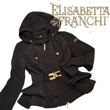 ELISABETTA FRANCHI 페플럼 윈드브레이커