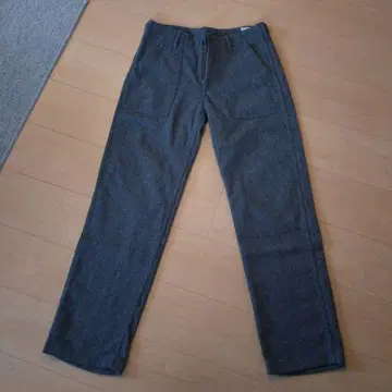 오어슬로우 울 베이커 팬츠 퍼티그 팬츠