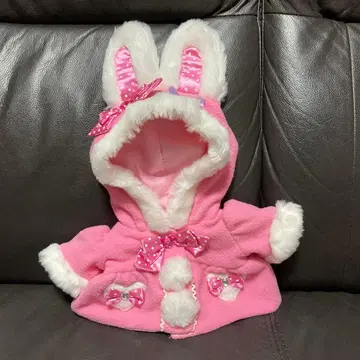미사용 우사모모쨩 옷 갈아입기 의류 토끼 귀 달린 후드티