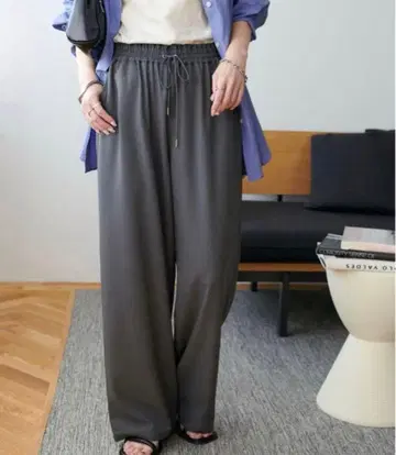 디스코트 드레이프감 이지 팬츠