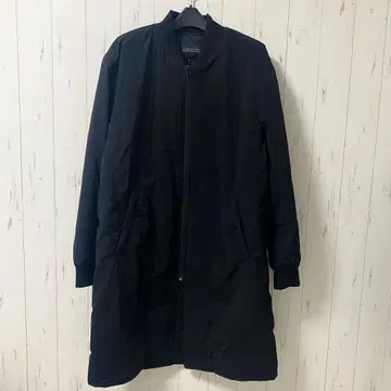 나노 유니버스 충전솜 롱 코트 블랙 나일론 L 여성용 발수